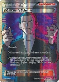 Image for Giovanni's Scheme (Full Art) (162/162) - Pokemon