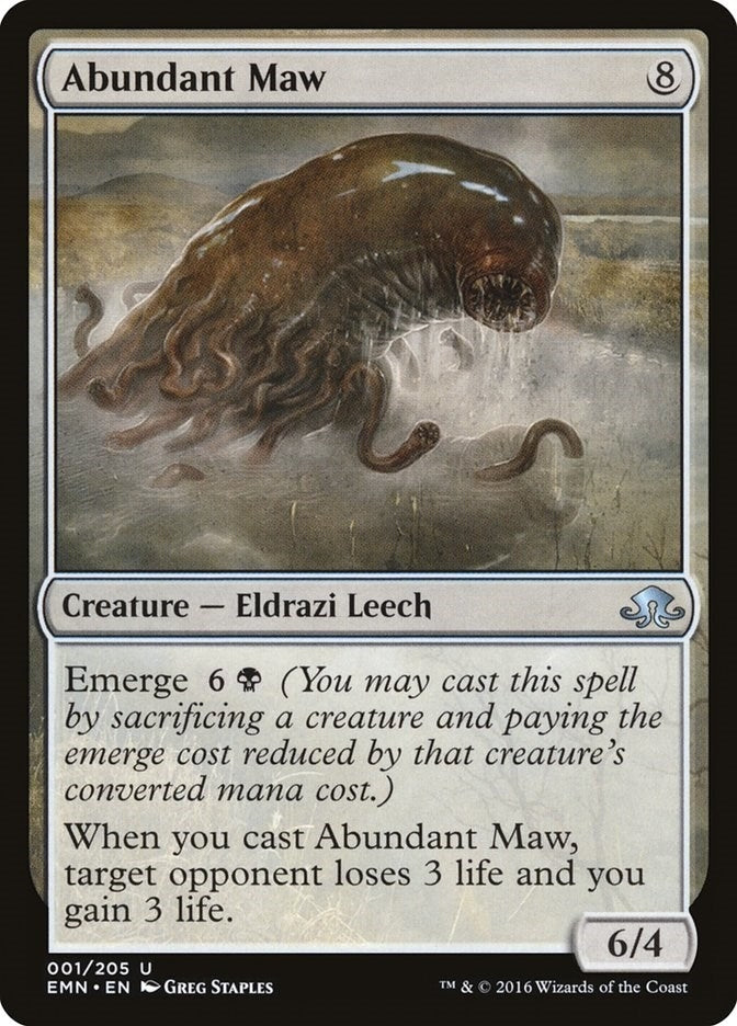 Image for Abundant Maw (1) - Magic: The Gathering