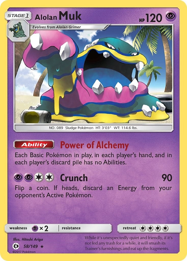Image for Alolan Muk (58/149) - Pokemon