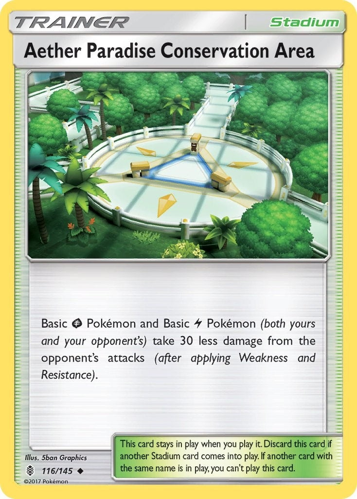 Image for Aether Paradise Conservation Area (116/145) - Pokemon