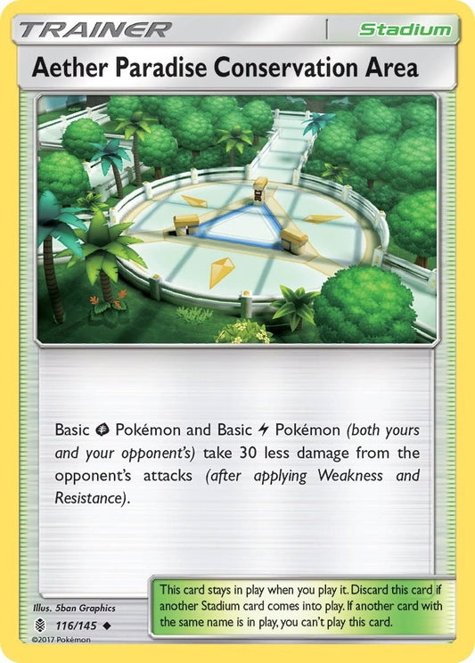 Image for Aether Paradise Conservation Area (116/145) - Pokemon
