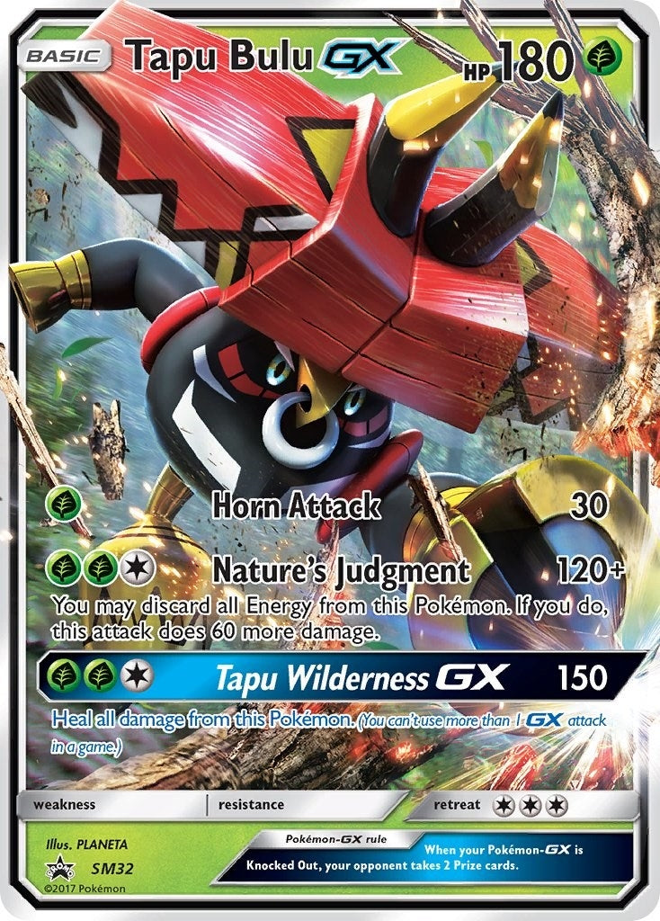 Image for Tapu Bulu GX - SM32 (SM32) - Pokemon