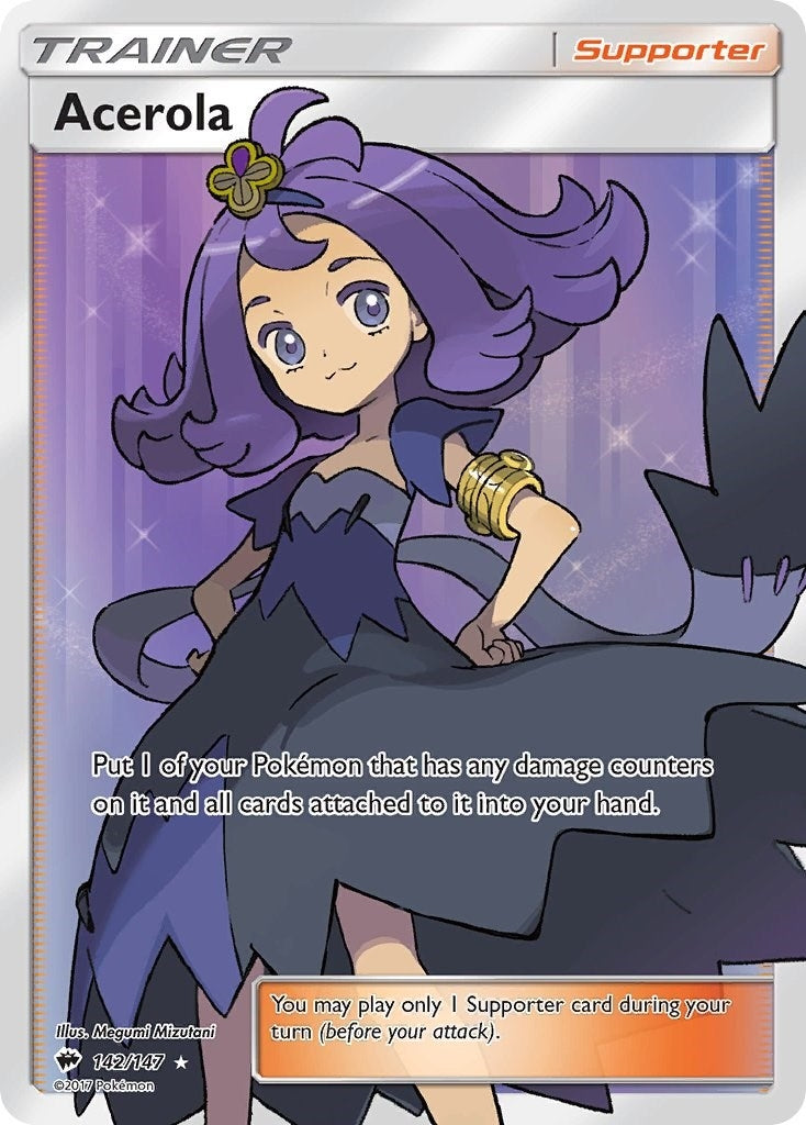 Image for Acerola (Full Art) (142/147) - Pokemon