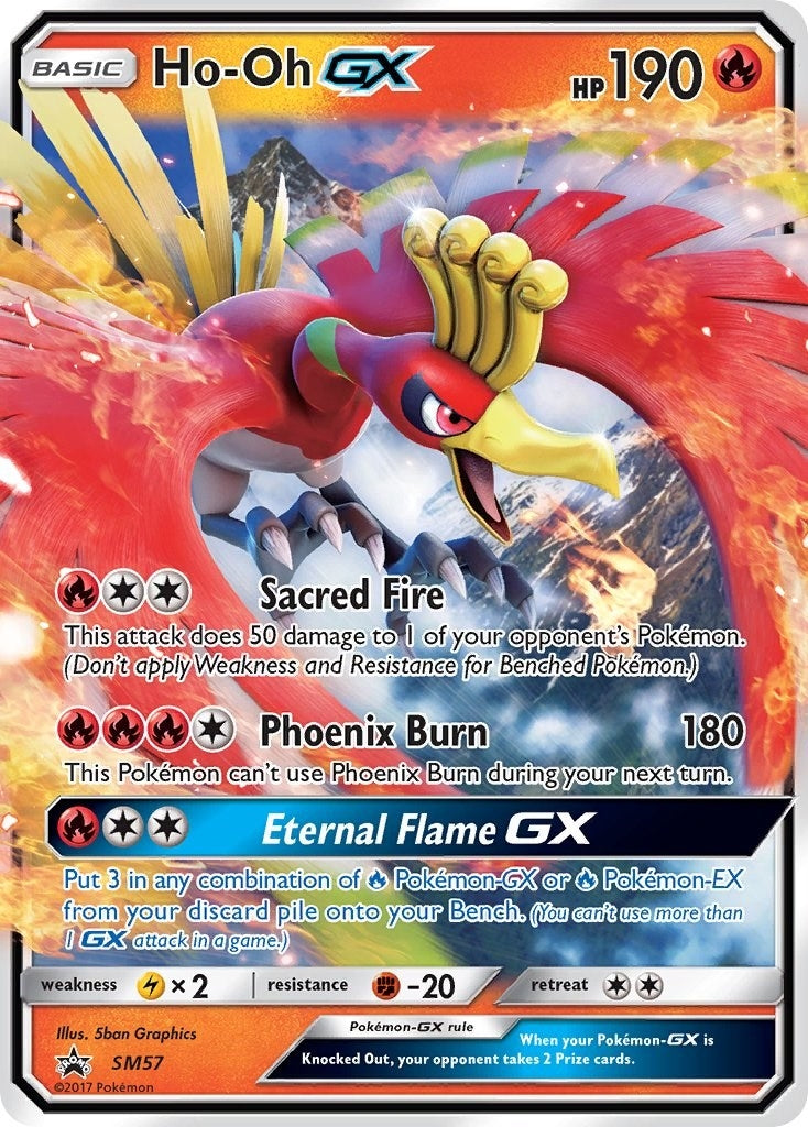Image for Ho-Oh GX - SM57 (SM57) - Pokemon