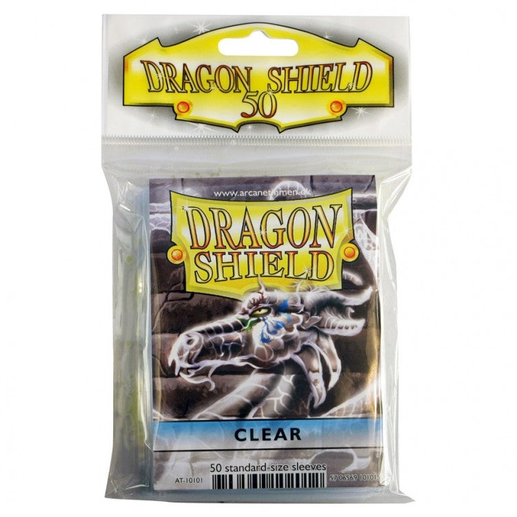 Image for Dragon Shield Classic - Clear (50-Pack) - Card Sleeves