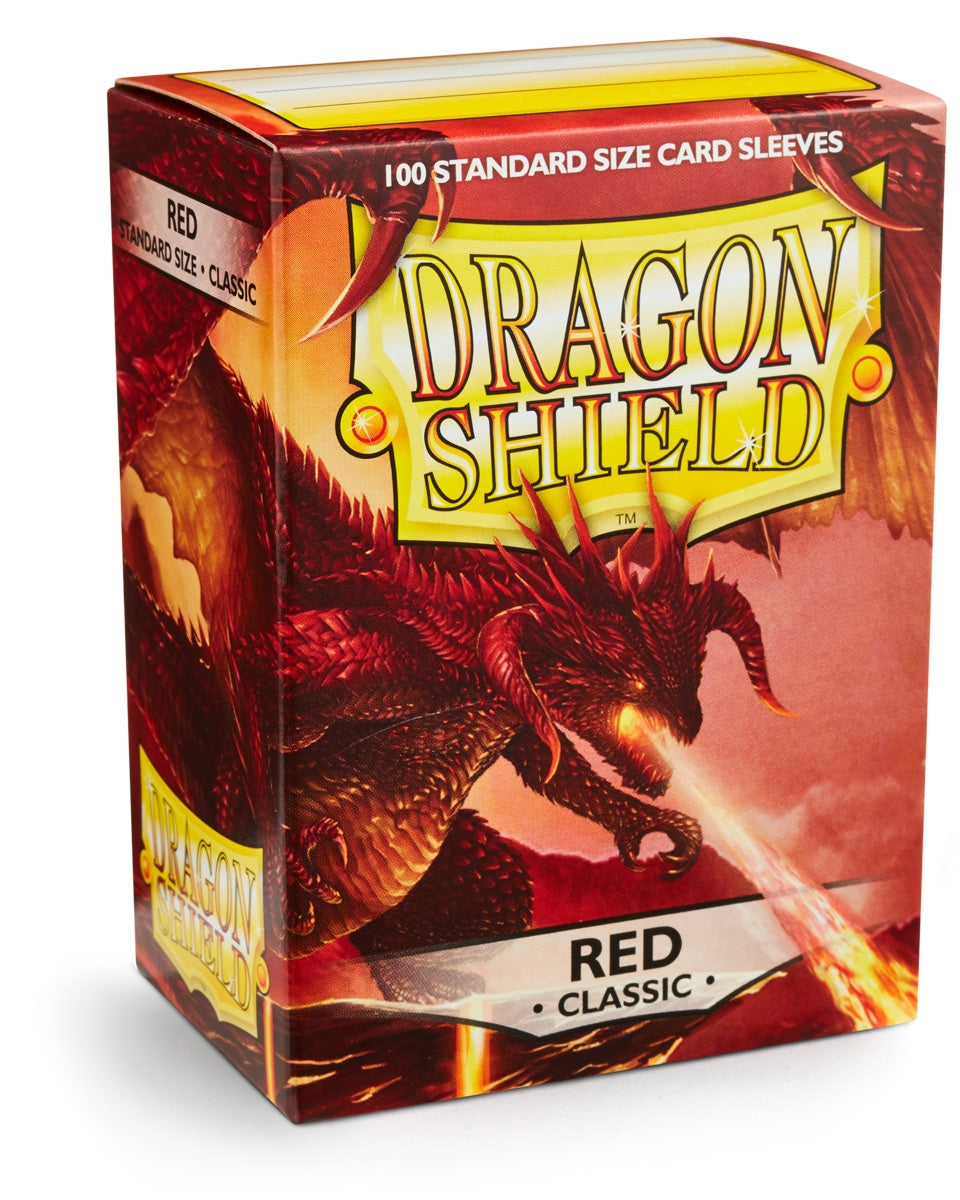 Image for Dragon Shield Classic - Red (100-Pack) - Card Sleeves