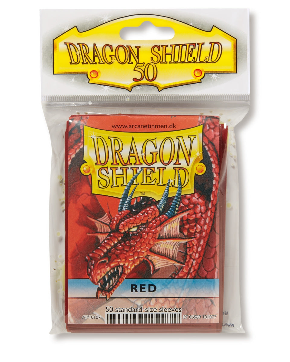 Image for Dragon Shield Classic - Red (50-Pack) - Card Sleeves
