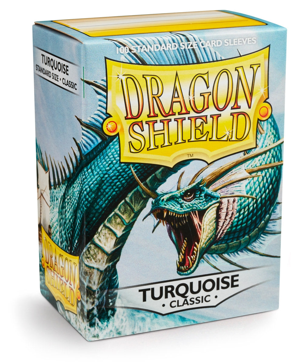 Image for Dragon Shield Classic - Turquoise (100-Pack) - Card Sleeves