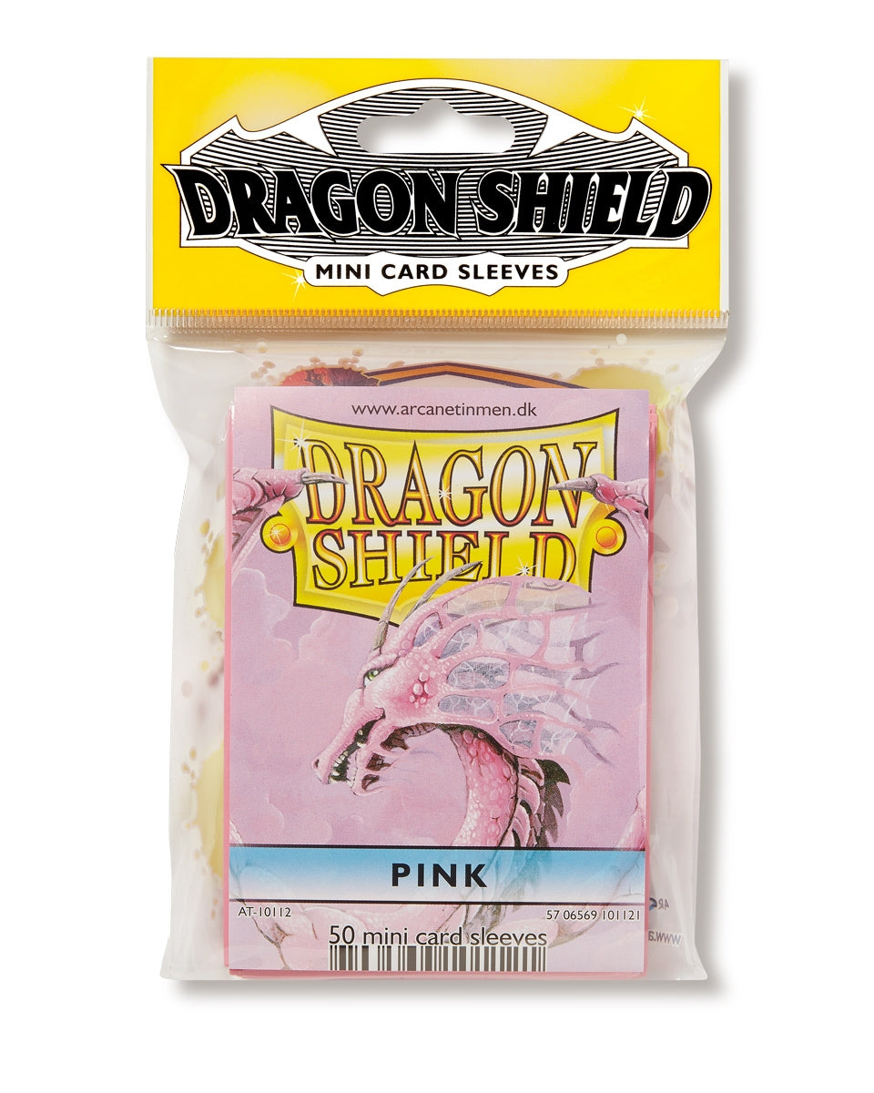 Dragon Shield Japanese Sleeves - Pink (50-Pack)