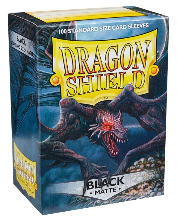 Image for Dragon Shield Matte Sleeves - Black (100-Pack) - Card Sleeves