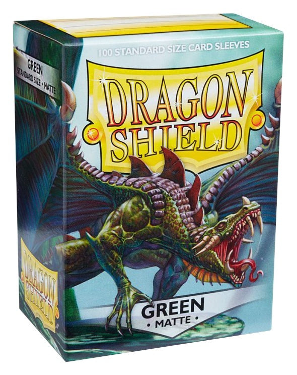 Image for Dragon Shield Matte Sleeves - Green (100-Pack) - Card Sleeves