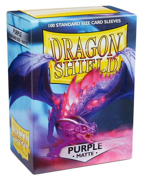 Image for Dragon Shield Matte Sleeves - Purple (100-Pack) - Card Sleeves