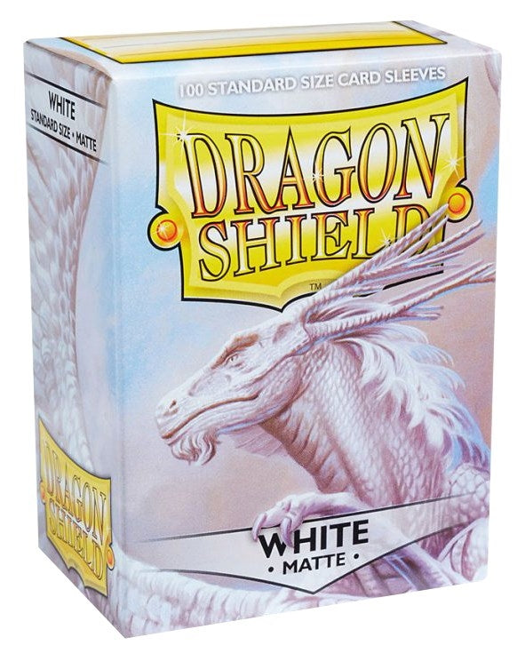 Image for Dragon Shield Matte Sleeves - White (100-Pack) - Card Sleeves