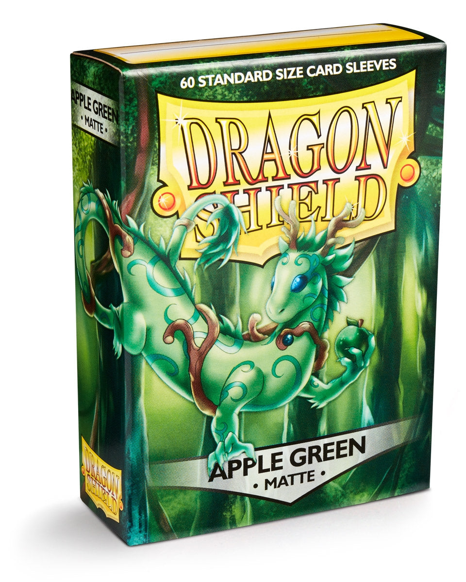 Image for Dragon Shield Matte Sleeves - Apple Green (60-Pack) - Card Sleeves