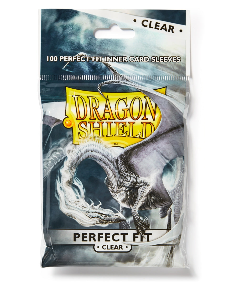 Image for Dragon Shield Perfect Fit - Clear/Clear (100-Pack) - Card Sleeves