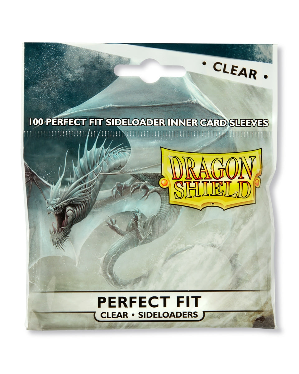 Image for Dragon Shield Perfect Fit Sideloaders - Clear (100-Pack) - Card Sleeves