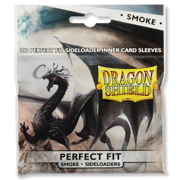 Image for Dragon Shield Perfect Fit Sideloaders - Smoke (100-Pack) - Card Sleeves