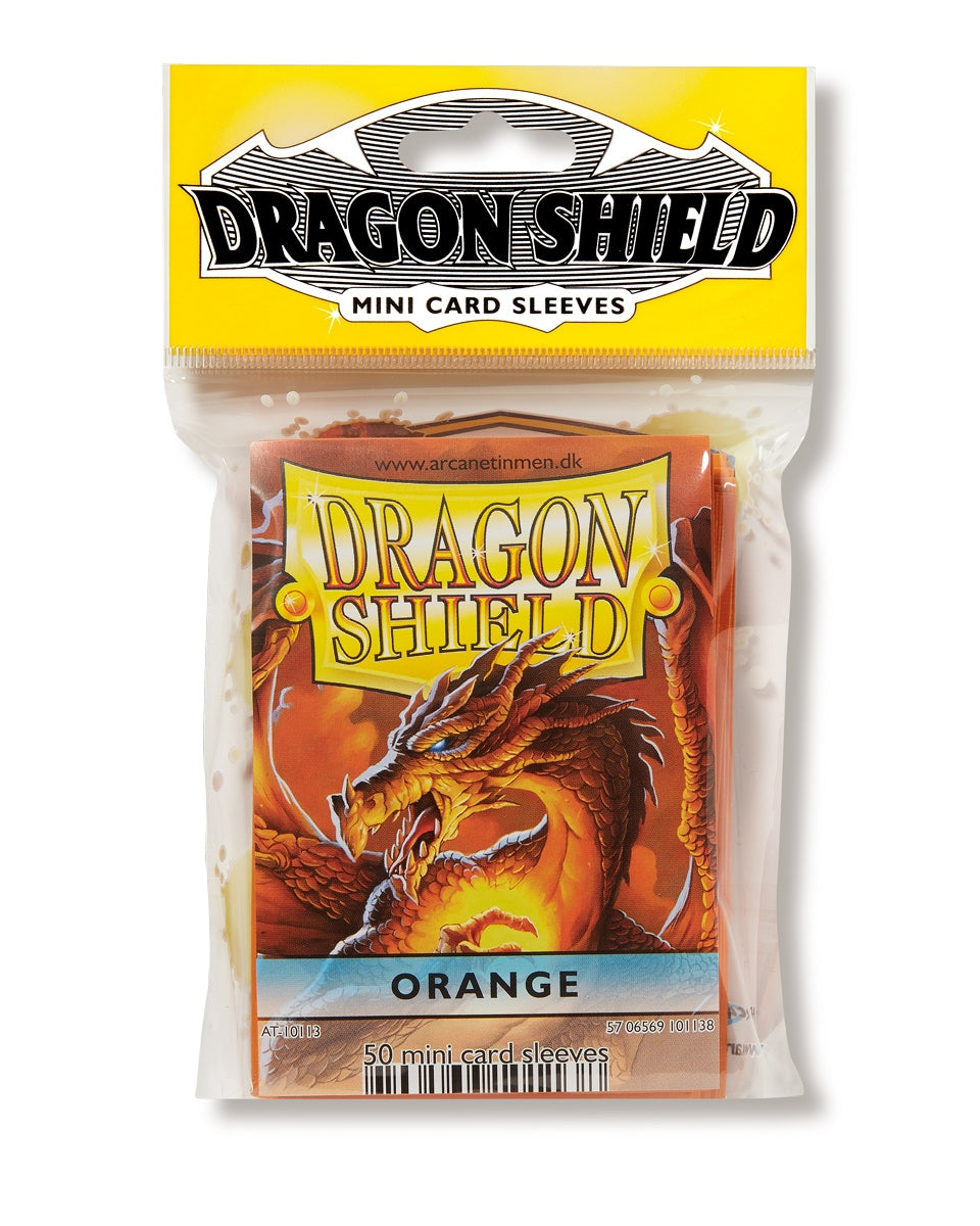 Image for Dragon Shield Japanese Sleeves - Orange (50-Pack) - Card Sleeves