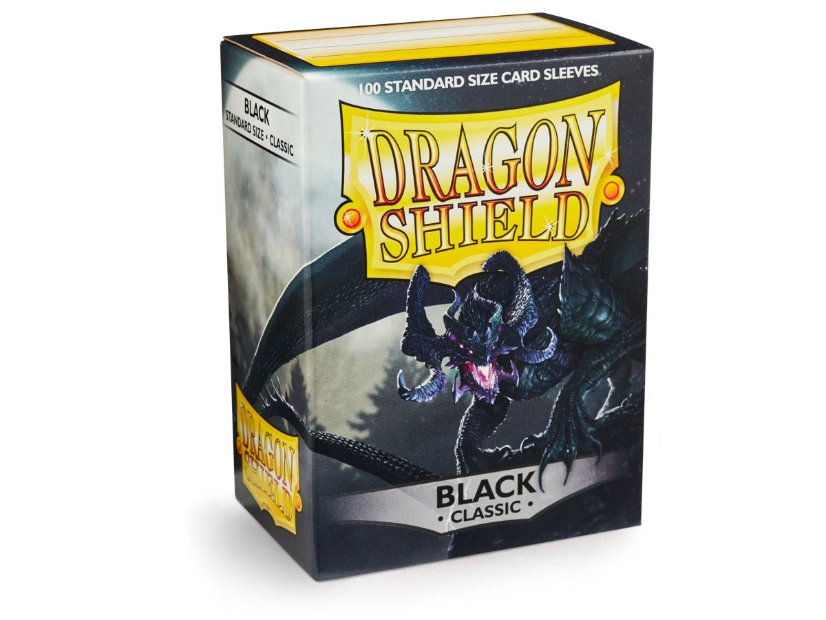 Image for Dragon Shield Classic - Black (100-Pack) - Card Sleeves
