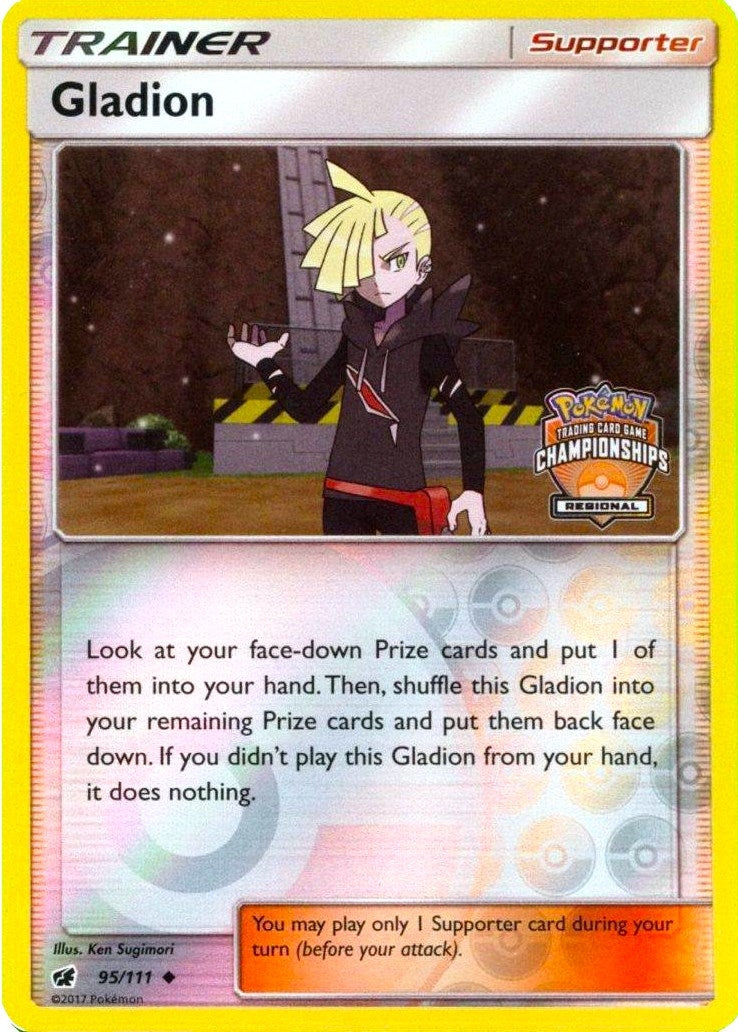 Image for Gladion - 95/111 (Regional Championships) (095/111) - Pokemon