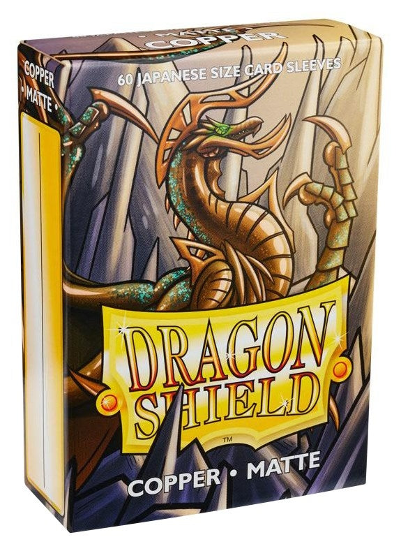 Image for Dragon Shield Matte Japanese Sleeves - Copper (60-Pack) - Card Sleeves