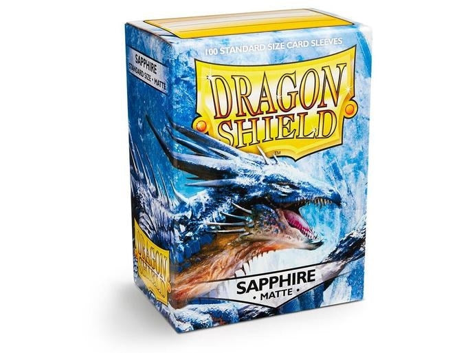Image for Dragon Shield Matte Sleeves - Sapphire (100-Pack) - Card Sleeves