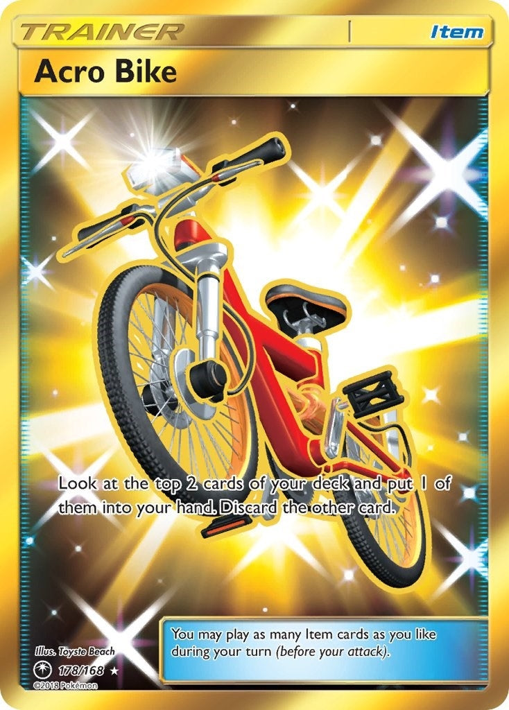 Image for Acro Bike (Secret) (178/168) - Pokemon