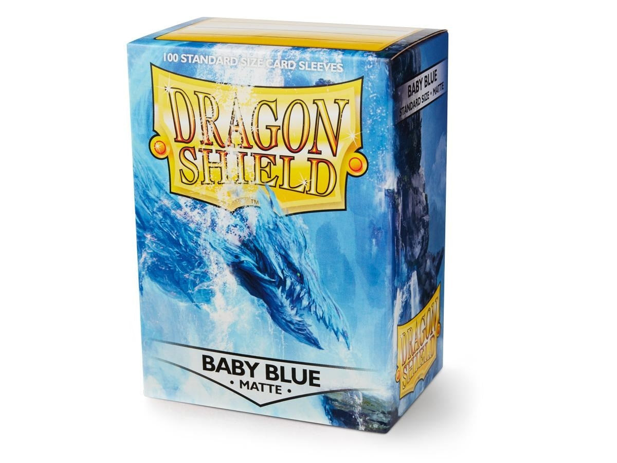 Image for Dragon Shield Matte Sleeves - Baby Blue (100-Pack) - Card Sleeves