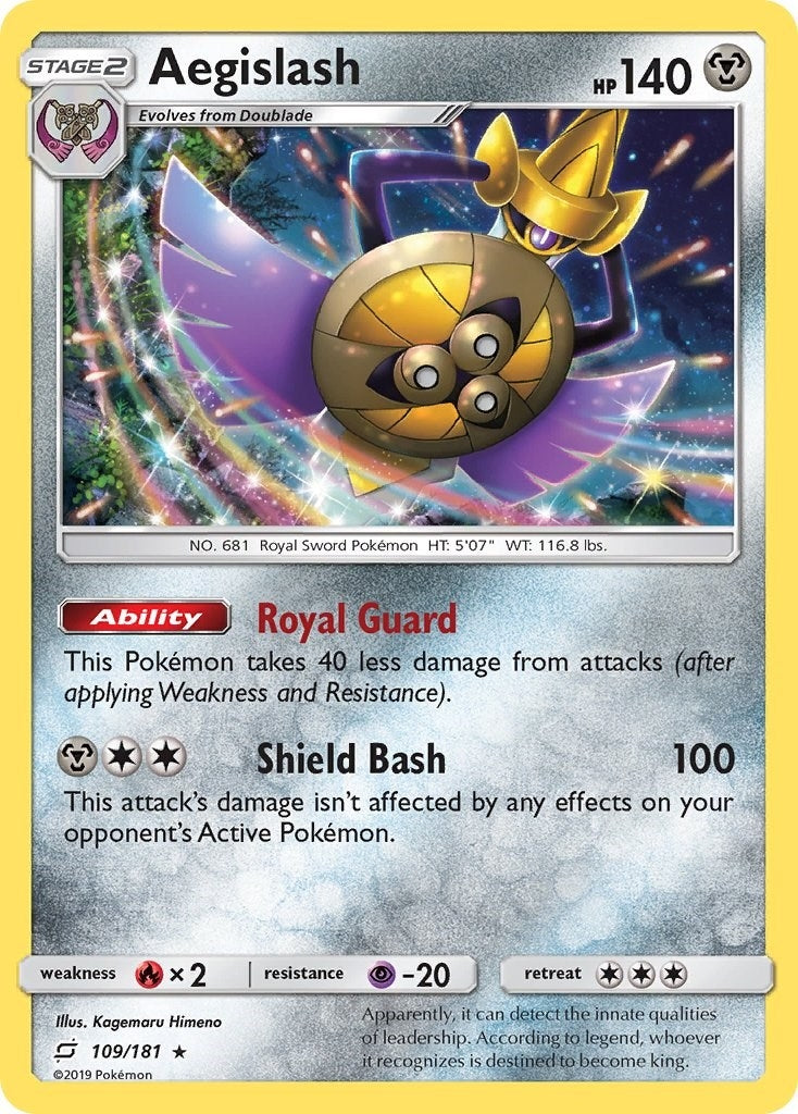 Image for Aegislash (109/181) - Pokemon