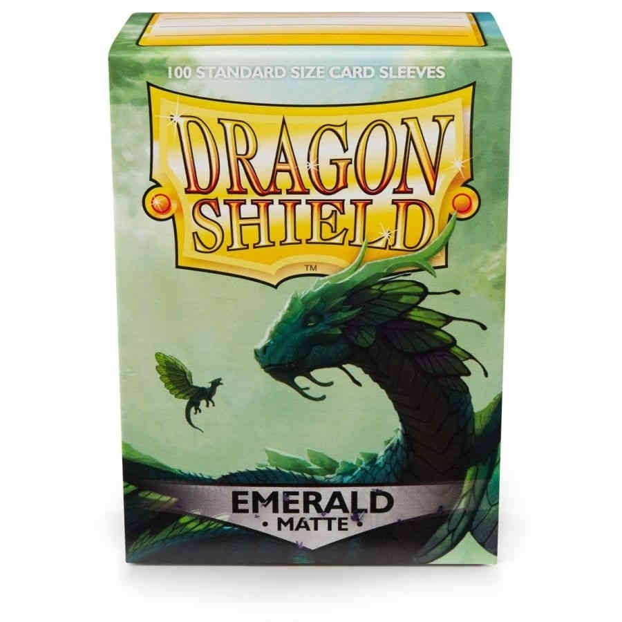 Image for Dragon Shield Matte Sleeves - Emerald (100-Pack) - Card Sleeves