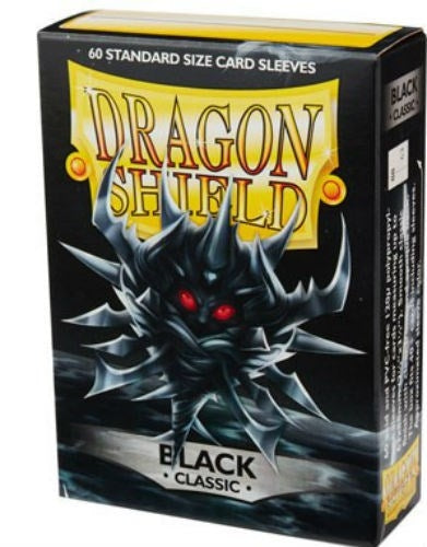 Image for Dragon Shield Classic Standard Sleeves - Black (60-Pack) - Card Sleeves