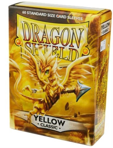 Image for Dragon Shield Classic Standard Sleeves - Yellow (60-Pack) - Card Sleeves