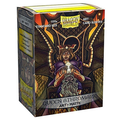 Image for Dragon Shield Limited Edition Matte Art Sleeves - Queen Athromark: Portrait (100-Pack) - Card Sleeves