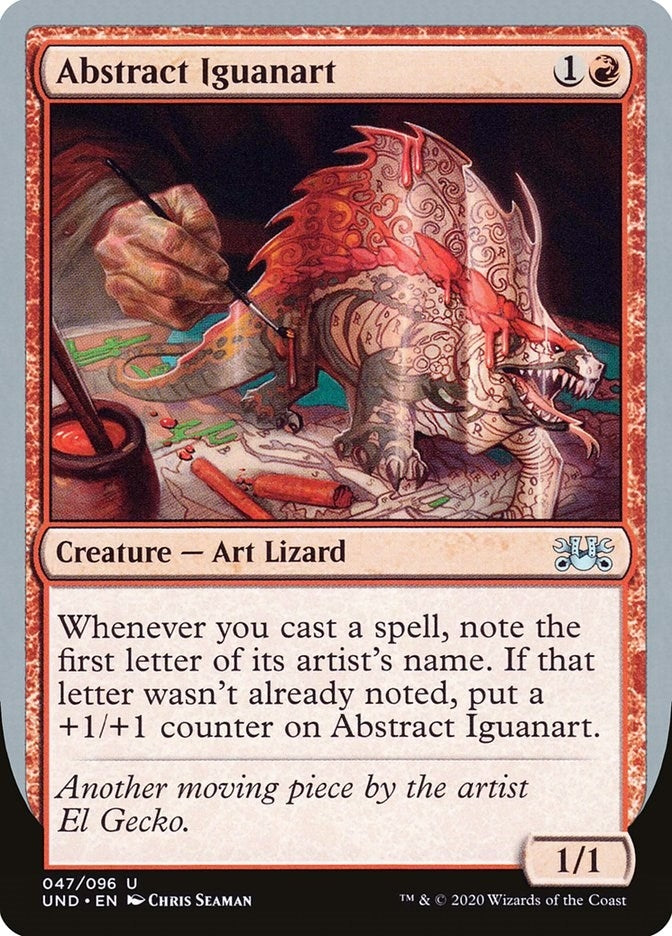 Image for Abstract Iguanart (47) - Magic: The Gathering