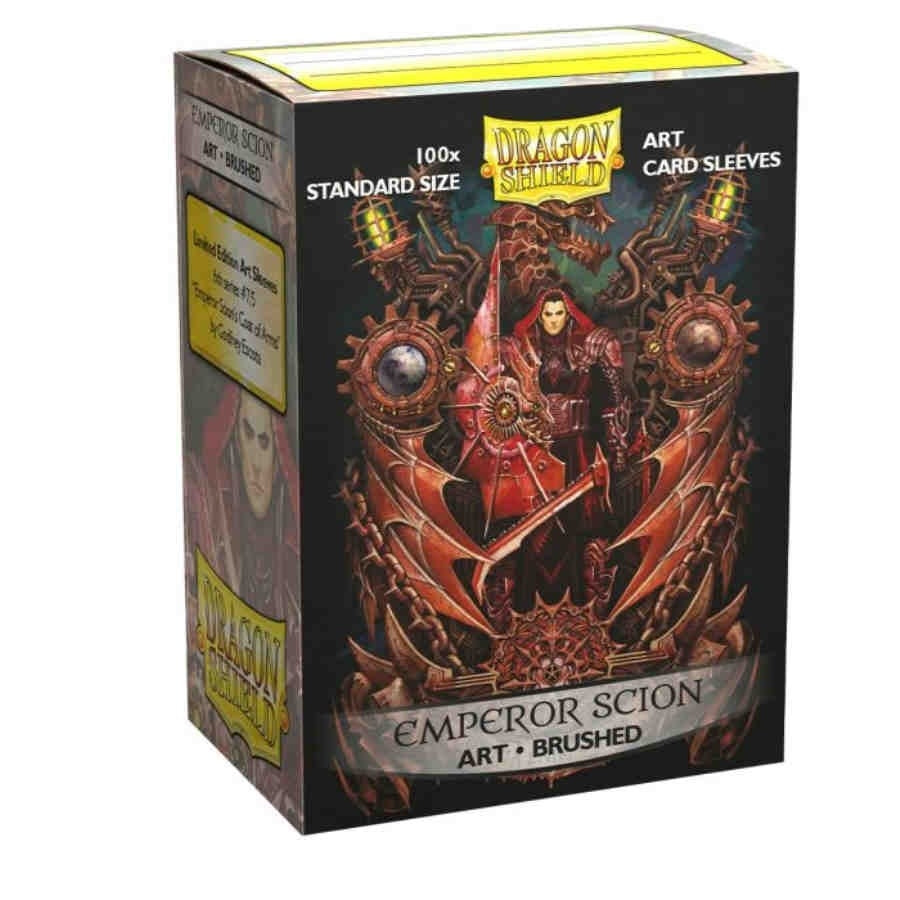 Image for Dragon Shield Limited Edition Brushed Art Sleeves - Emperor Scion: Coat-of-Arms (100-Pack) - Card Sleeves