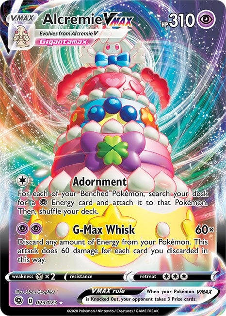 Image for Alcremie VMAX (23/73) - Pokemon
