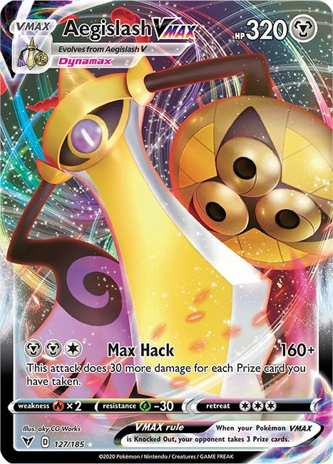 Image for Aegislash VMAX (127/185) - Pokemon