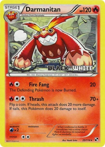 Image for Darmanitan - 25/114 (Prerelease) (25/114) - Pokemon
