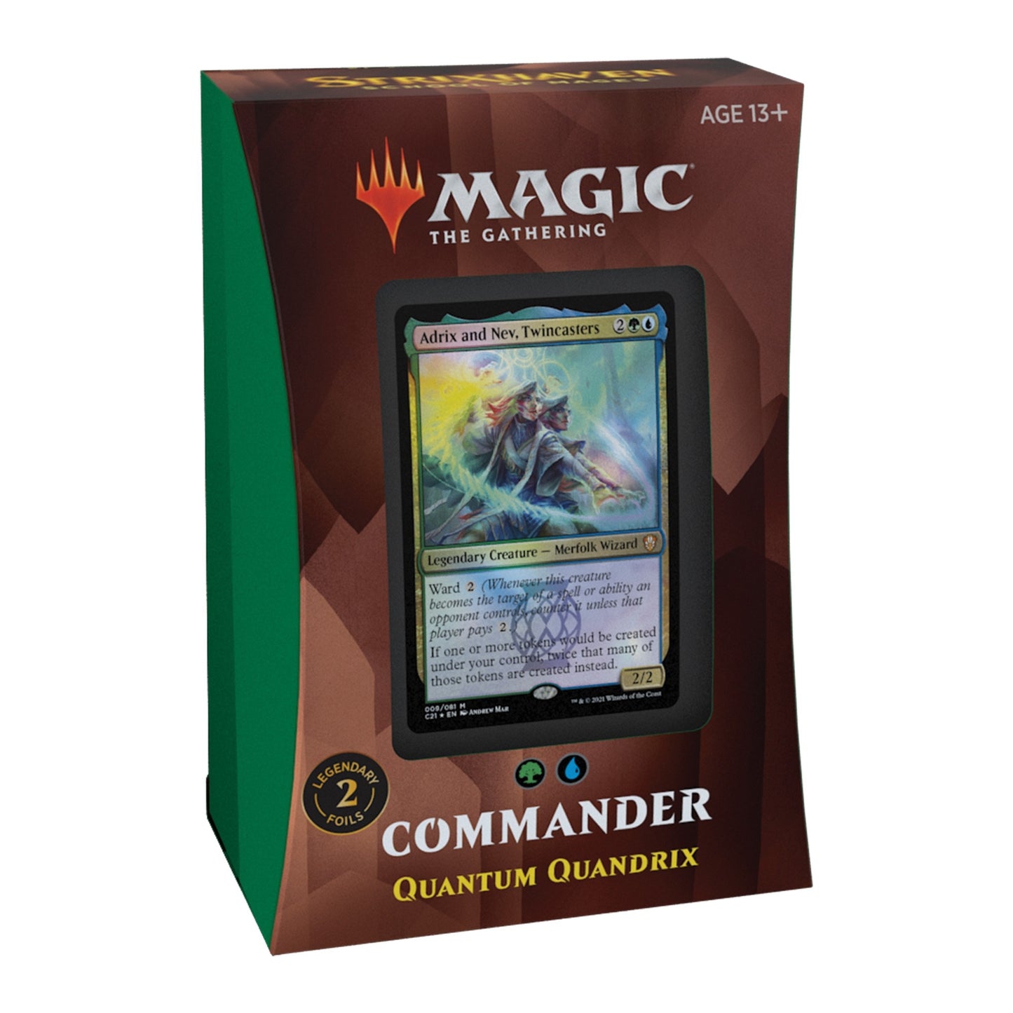 Image for Commander 2021 Deck - Quantum Quandrix - Magic: The Gathering