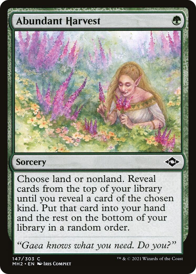 Image for Abundant Harvest (147) - Magic: The Gathering
