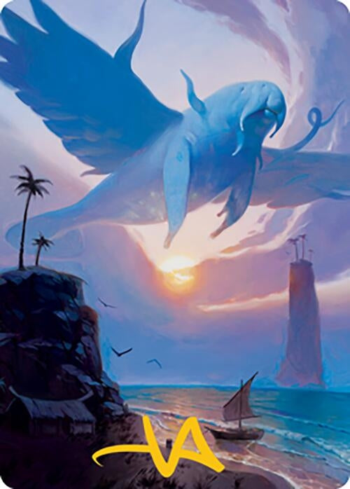 Image for Aeromoeba Art Card (Gold-Stamped Signature) (11) - Magic: The Gathering