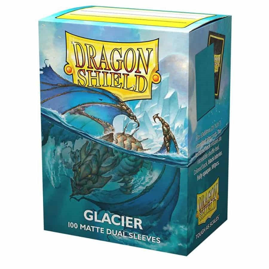 Image for Dragon Shield Dual Matte Standard Sleeves - Glacier (100-Pack) - Card Sleeves