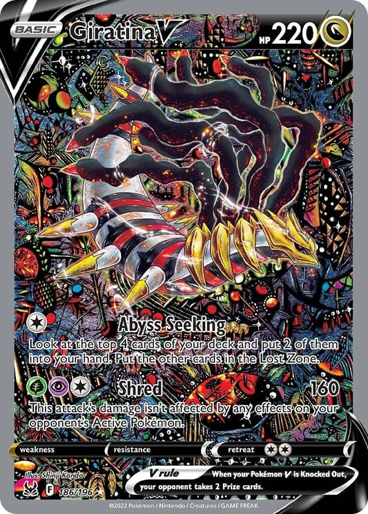 Image for Giratina V (Alternate Full Art) (186/196) - Pokemon