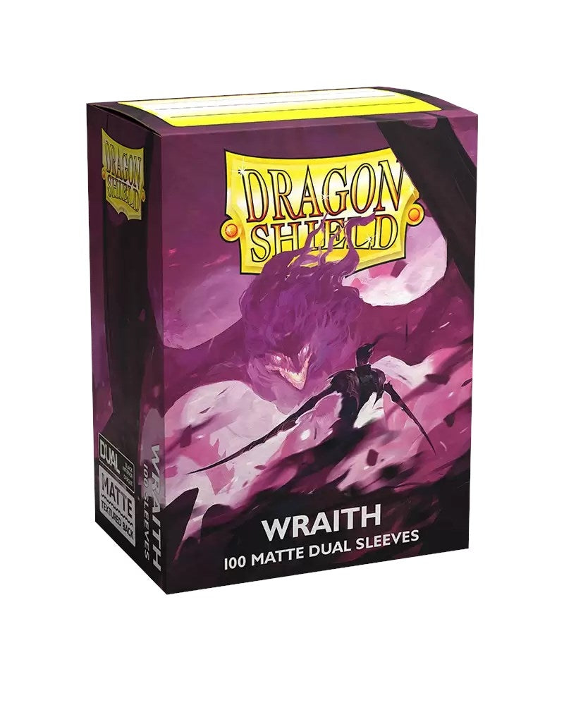 Image for Dragon Shield Dual Matte Standard Sleeves - Wraith (100-Pack) - Card Sleeves