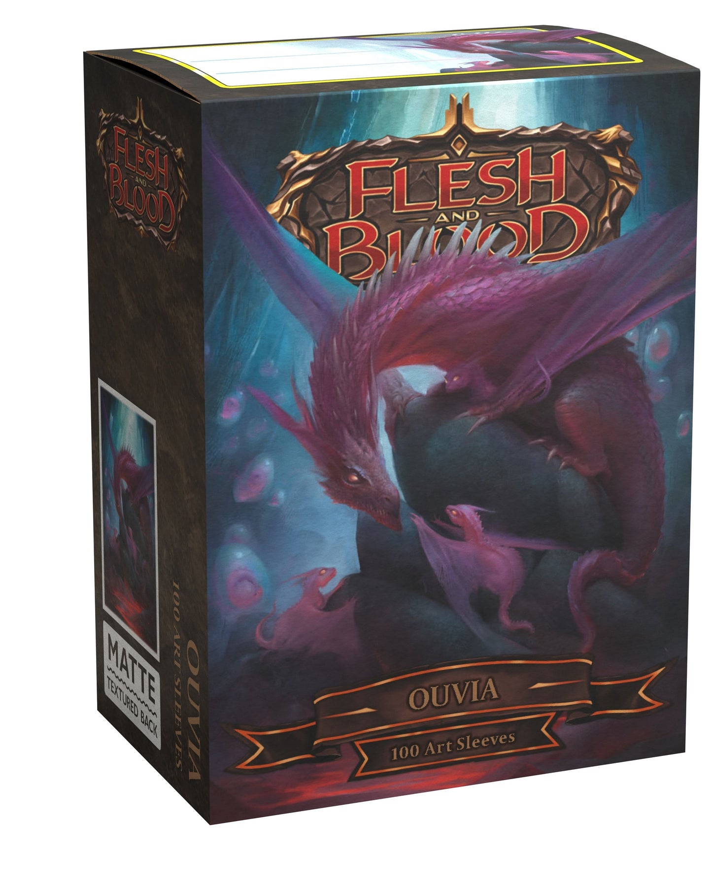 Image for Dragon Shield Matte Art Sleeves - Ouvia (100-Pack) - Card Sleeves