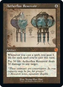 Image for Aetherflux Reservoir (Schematic) (65) - Magic: The Gathering