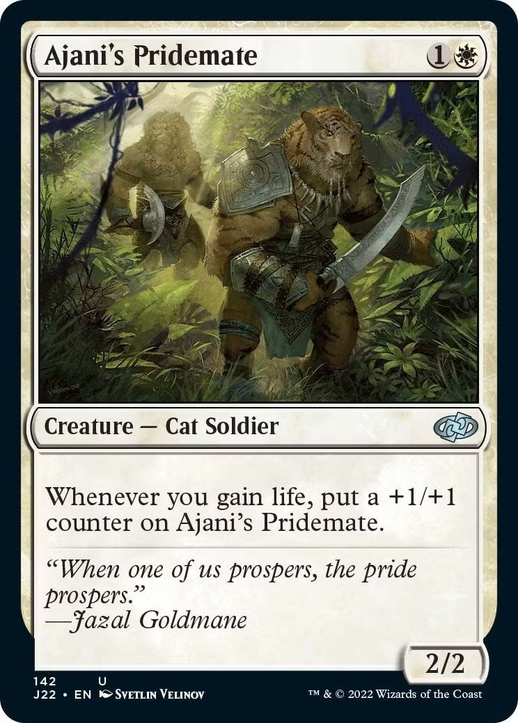 Image for Ajani's Pridemate (142) - Magic: The Gathering