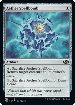 Image for Aether Spellbomb (752) - Magic: The Gathering
