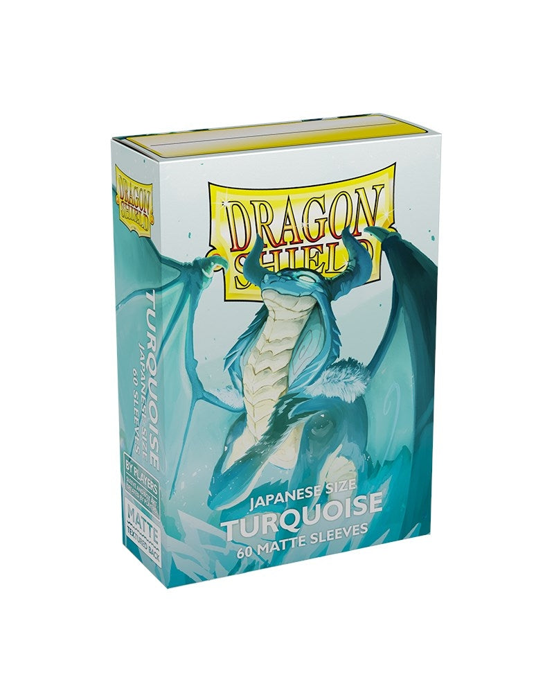 Image for Dragon Shield Player's Choice Japanese Matte Sleeves - Turquoise (60-Pack) - Card Sleeves
