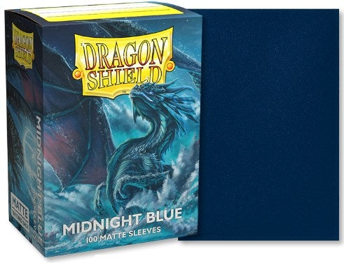 Image for Dragon Shield Matte Standard Sleeves - Midnight Blue (100-Pack) - Card Sleeves